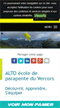 Mobile Screenshot of parapente-alto.com